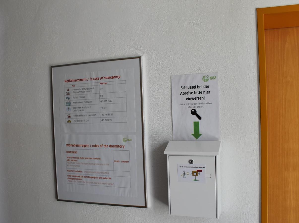 Gaestehaus Goethe-Institut Schwäbisch Hall Zewnętrze zdjęcie